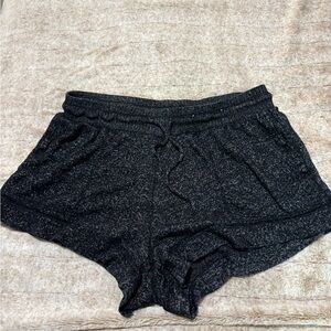 Stars Above Charcoal Knit Shorts